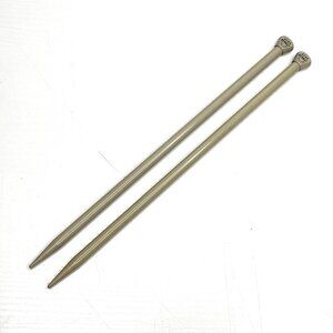 Vintage Bernat by Aero Single Point Plastic Knitting Needles Size 11 8mm 10"